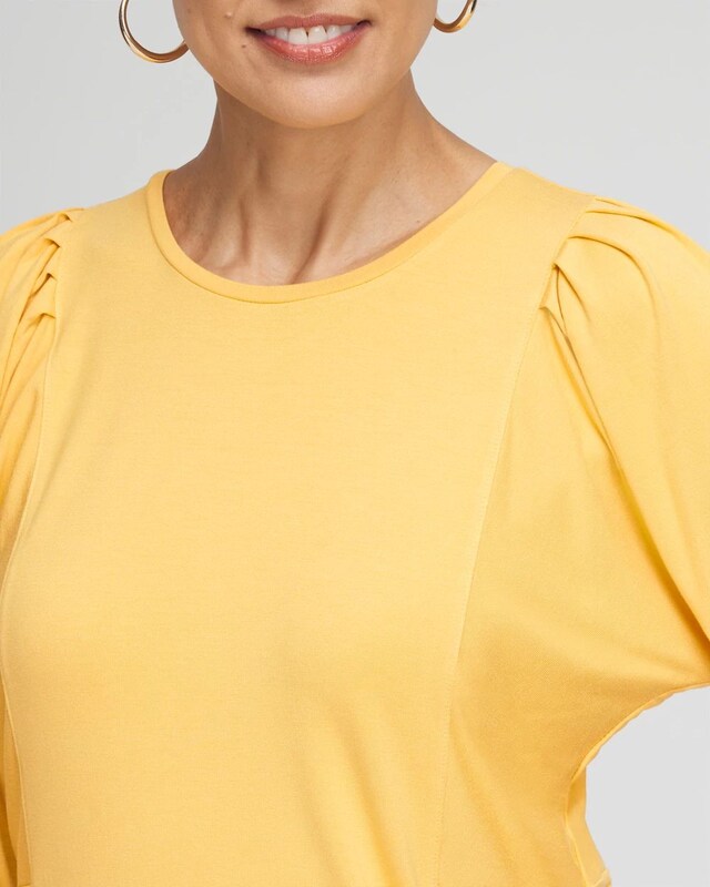 Touch of Cool Seamed Tee - image 4